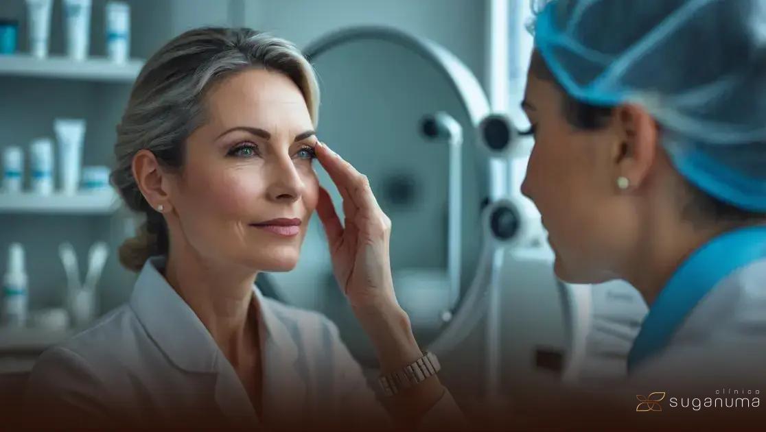 Recuperação express: tempo de downtime mínimo após Plasmage nas pálpebras