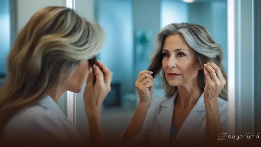 Eflúvio Telógeno: Suplementação que Favorece o Crescimento