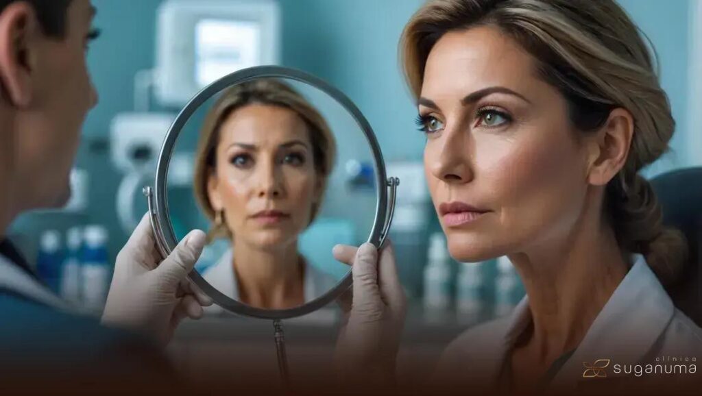 Queixo projetado: proporções harmoniosas via preenchimento facial