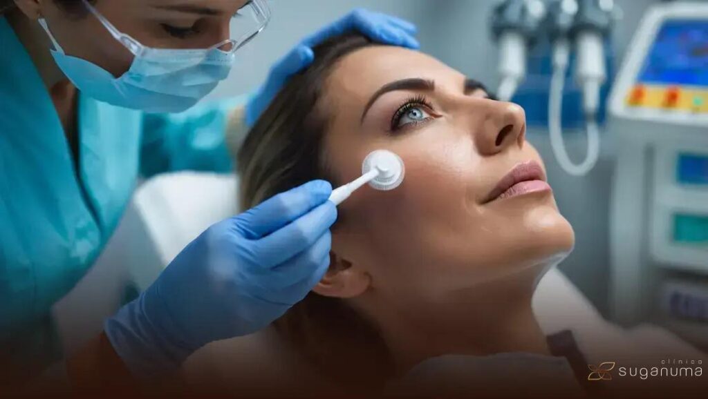 Hellios 3 Burst combinado a clareadores tópicos potencializa resultados no melasma