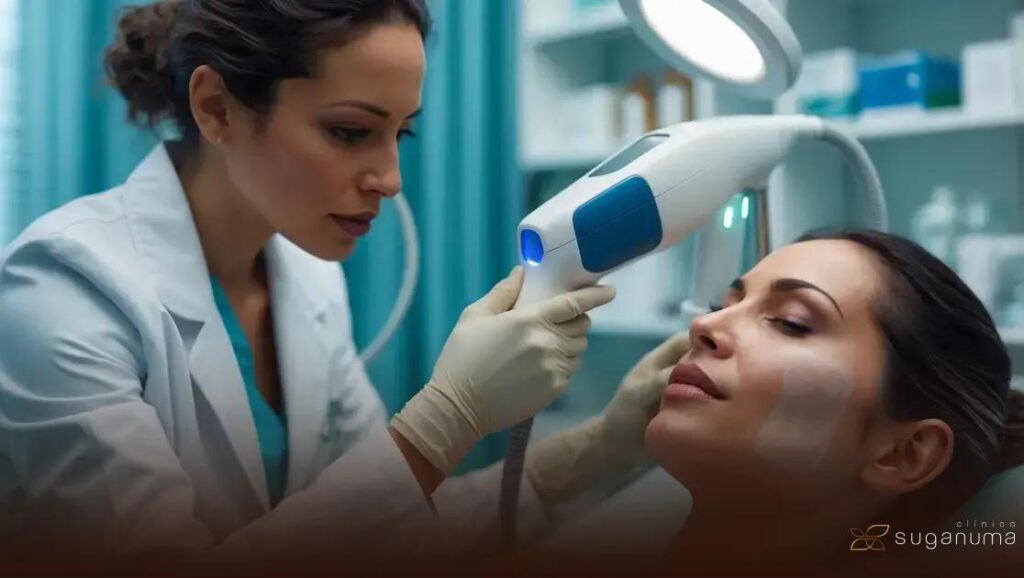 Laser Fotona 4D em peles sensíveis: mitigando riscos de eritema prolongado