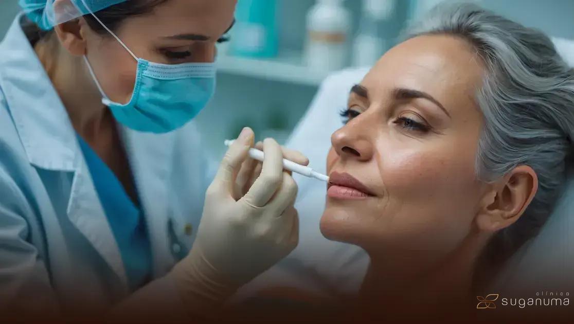 Sessão express: tempo de aplicação do Hellios 3 Burst para manchas faciais