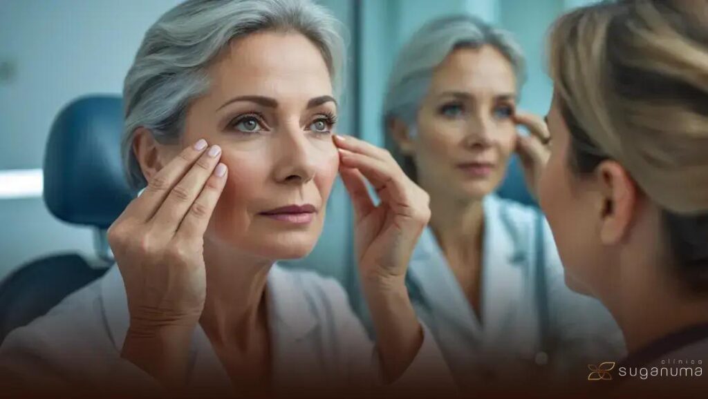 Flacidez de pálpebras em peles maduras: ação do Plasmage passo a passo