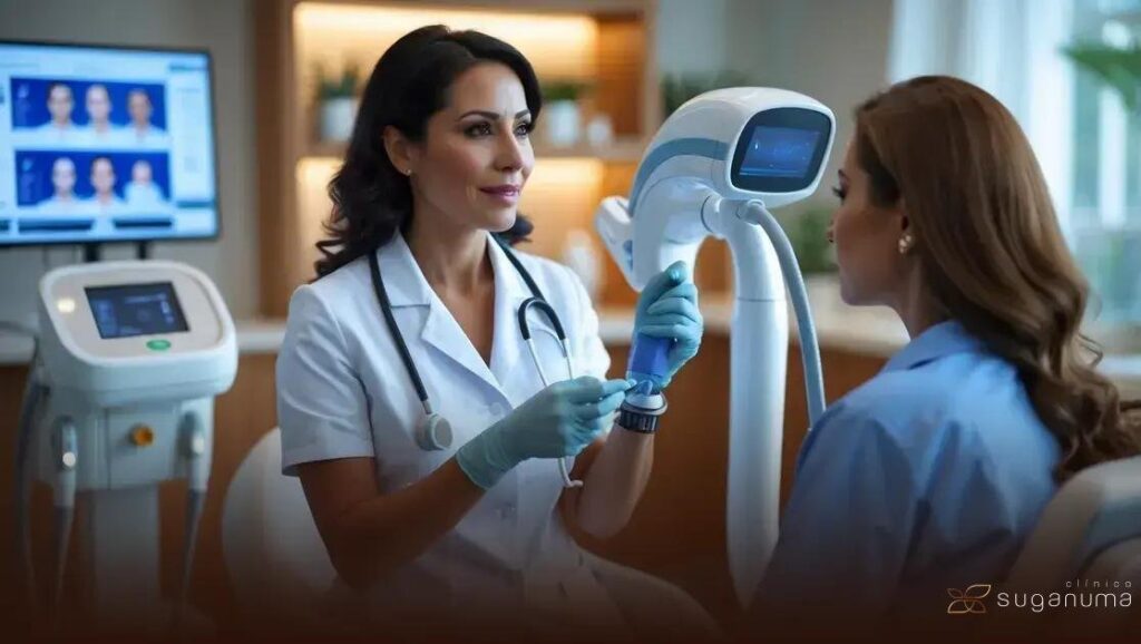 Hellios 3 Burst: como o laser fracionado trata melasma profundo